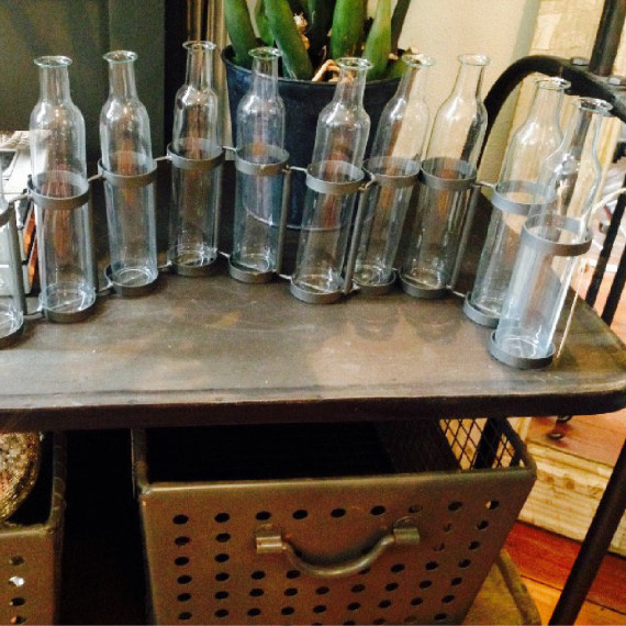 Bottle Vases - The Iron Grate Fenton MI